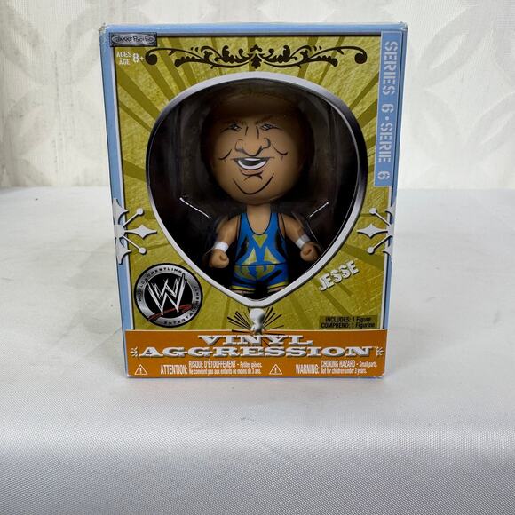 5 for $25| WWE Wrestling Vinyl Aggression Jesse 3 Inch Figure Series 6 - Picture 2 of 6
